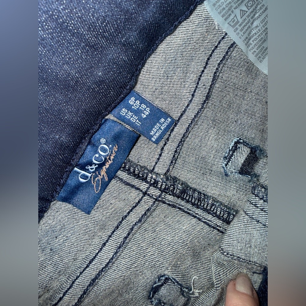 D&Co. Straight Women’s Jeans in Dark Blue - Picture 8 of 11